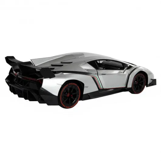 1:14 4CH Lamborghini Veneno RC Car Radio Remote Control w/ Open Doors-Red