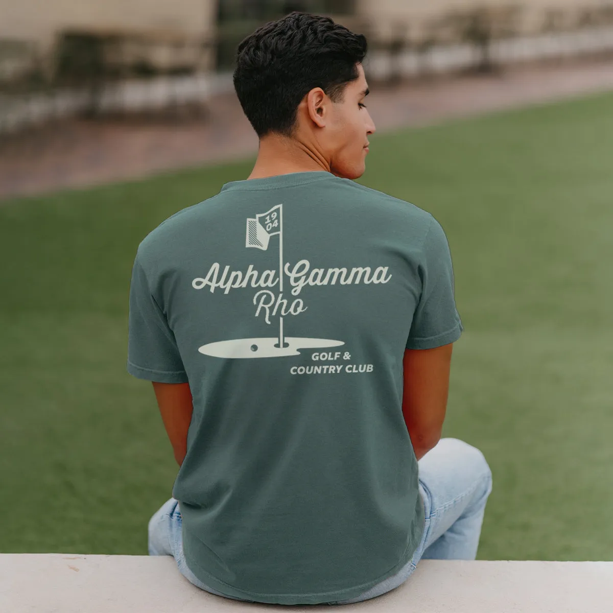 AGR Comfort Colors Par For The Course Short Sleeve Tee