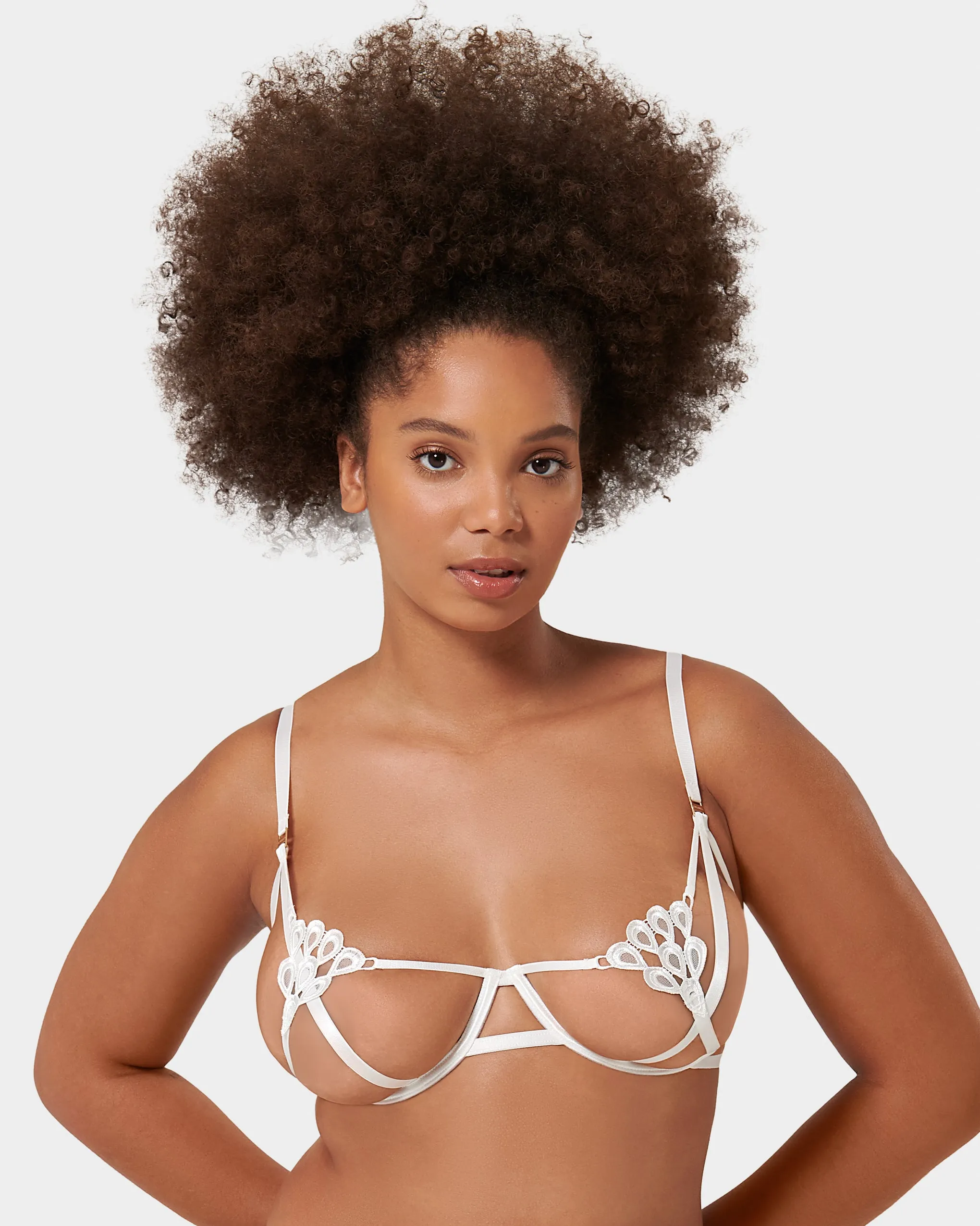 Aria Wired Bra White