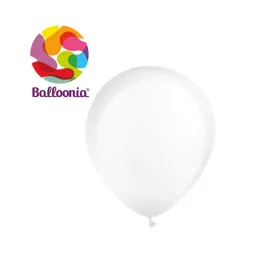 Balloonia 18" Balloon Crystal  Latex Transparent  25CT