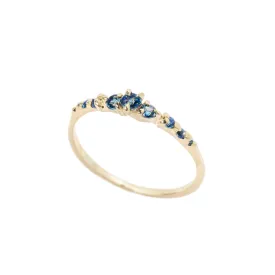 Blue Sapphire Cyndra Ring