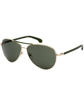 Calvin Klein CK4324S Aviator Sunglasses GoldGreen