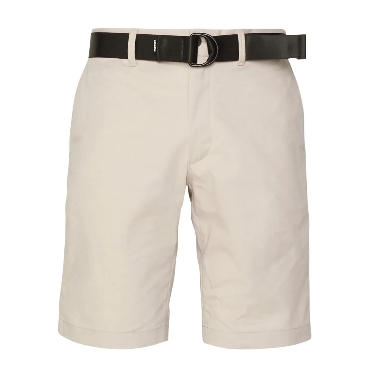 Calvin Klein Modern Twill Slim Fit Stony Beige Belt Short