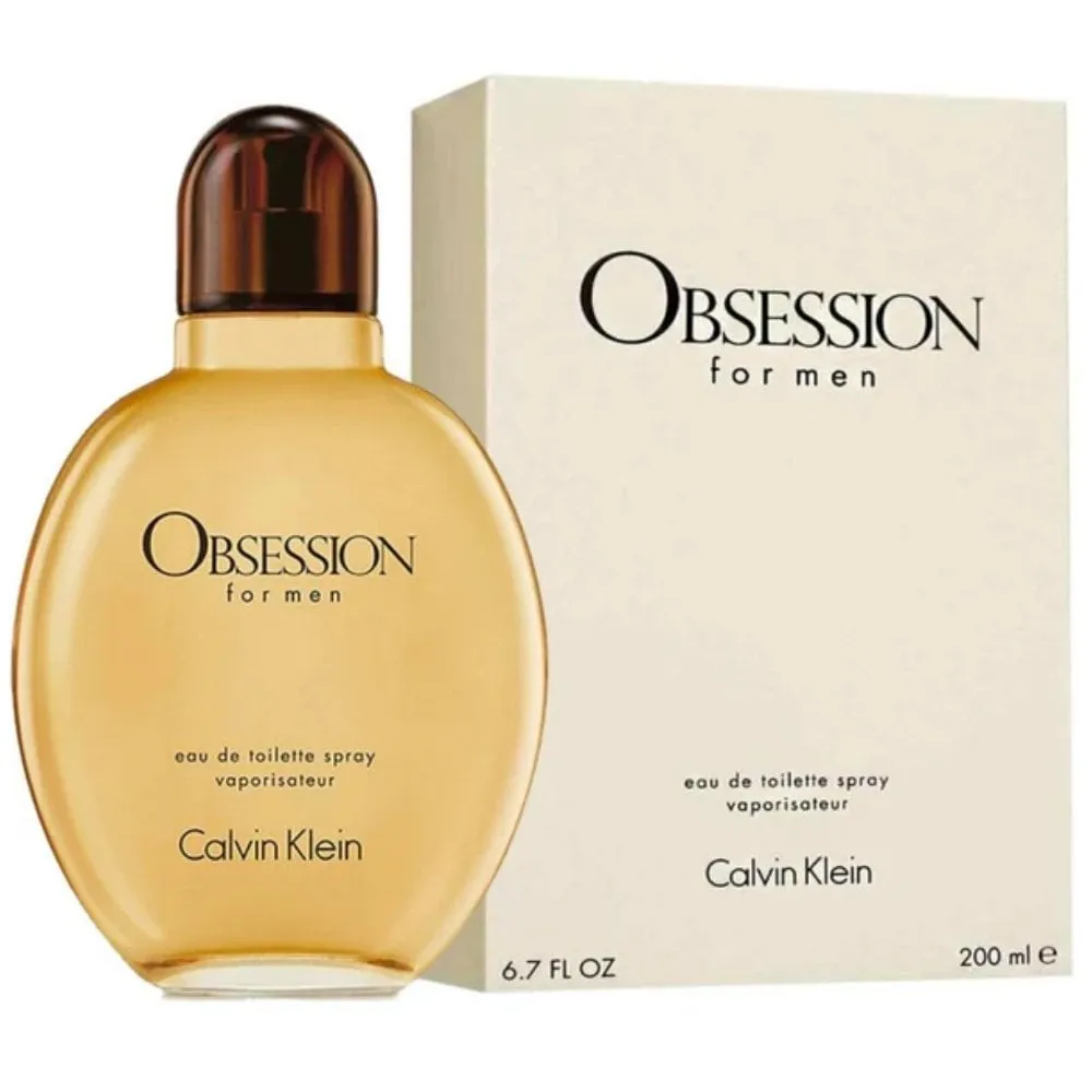 Calvin Klein Obsession for Men Eau De Toilette 200ml