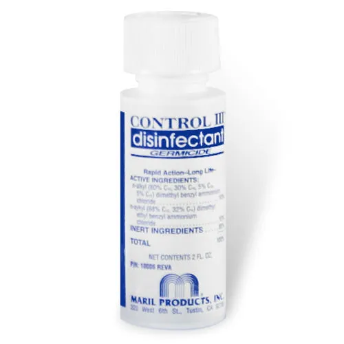 Control III Cleaner & Disinfectant for CPAP/BiPAP Masks & Equipment