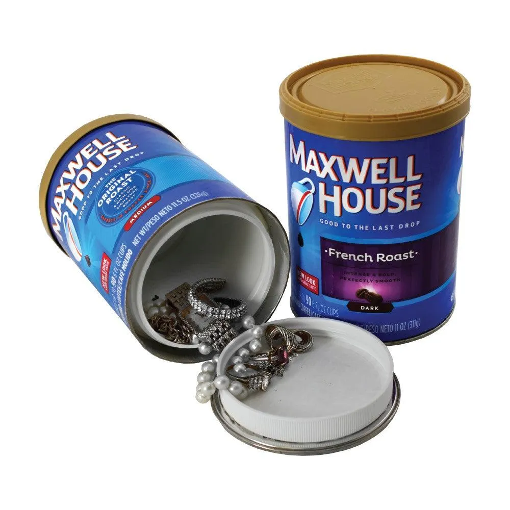 Diversion Safe Coffee Can with Hidden Compartment