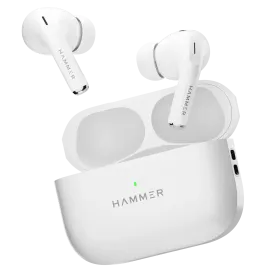 Hammer Aero max ANC & ENC In-ear Bluetooth Earbuds with slide and touch controls.