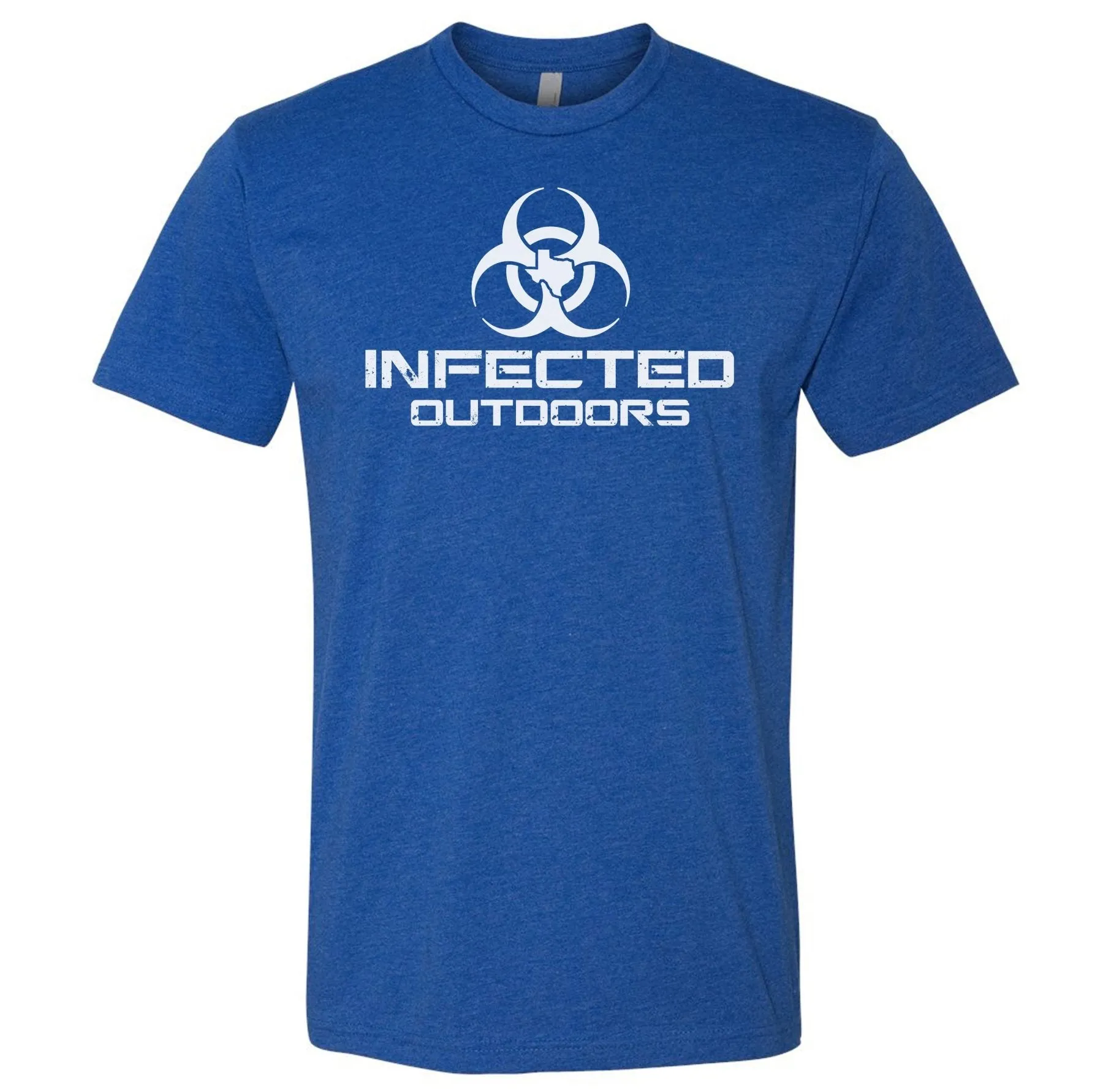 Infected Outdoors Stacked Logo Tee