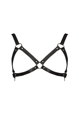 Insolence Leather Harness Bra