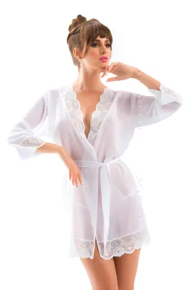 Irall Erotic Cassidy Dressing Gown White