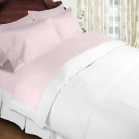 Luxury 600 Thread Count 100% Egyptian Cotton King Sheet Set In Pink