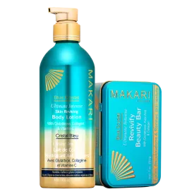 MAKARI - Blue Crystal Lotion Soap Duo (2 pc set)