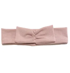 Mini Bow Headwrap // Blush