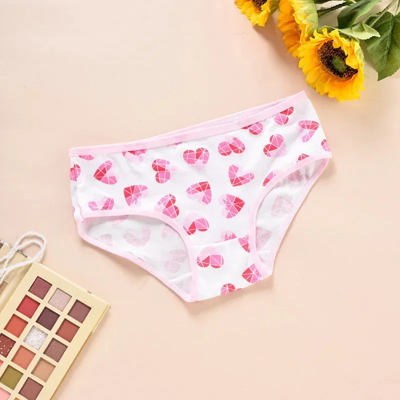 New Women's Panties Sexy Women's Lingerie Printed Panties Ladies Panties Breathable Panties Women's Fit Comfortable Cute Sweet