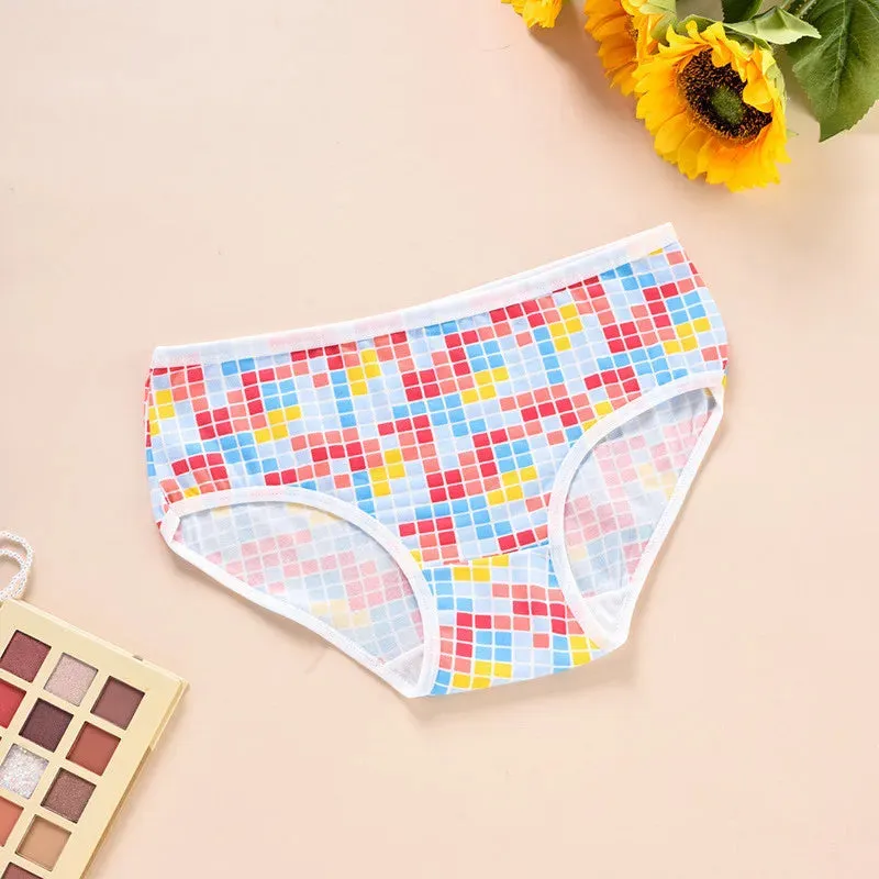 New Women's Panties Sexy Women's Lingerie Printed Panties Ladies Panties Breathable Panties Women's Fit Comfortable Cute Sweet