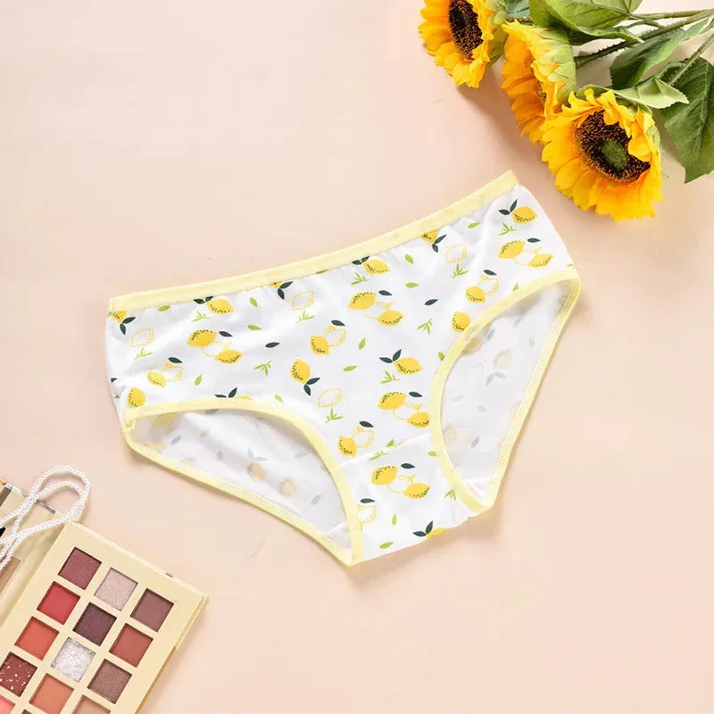 New Women's Panties Sexy Women's Lingerie Printed Panties Ladies Panties Breathable Panties Women's Fit Comfortable Cute Sweet