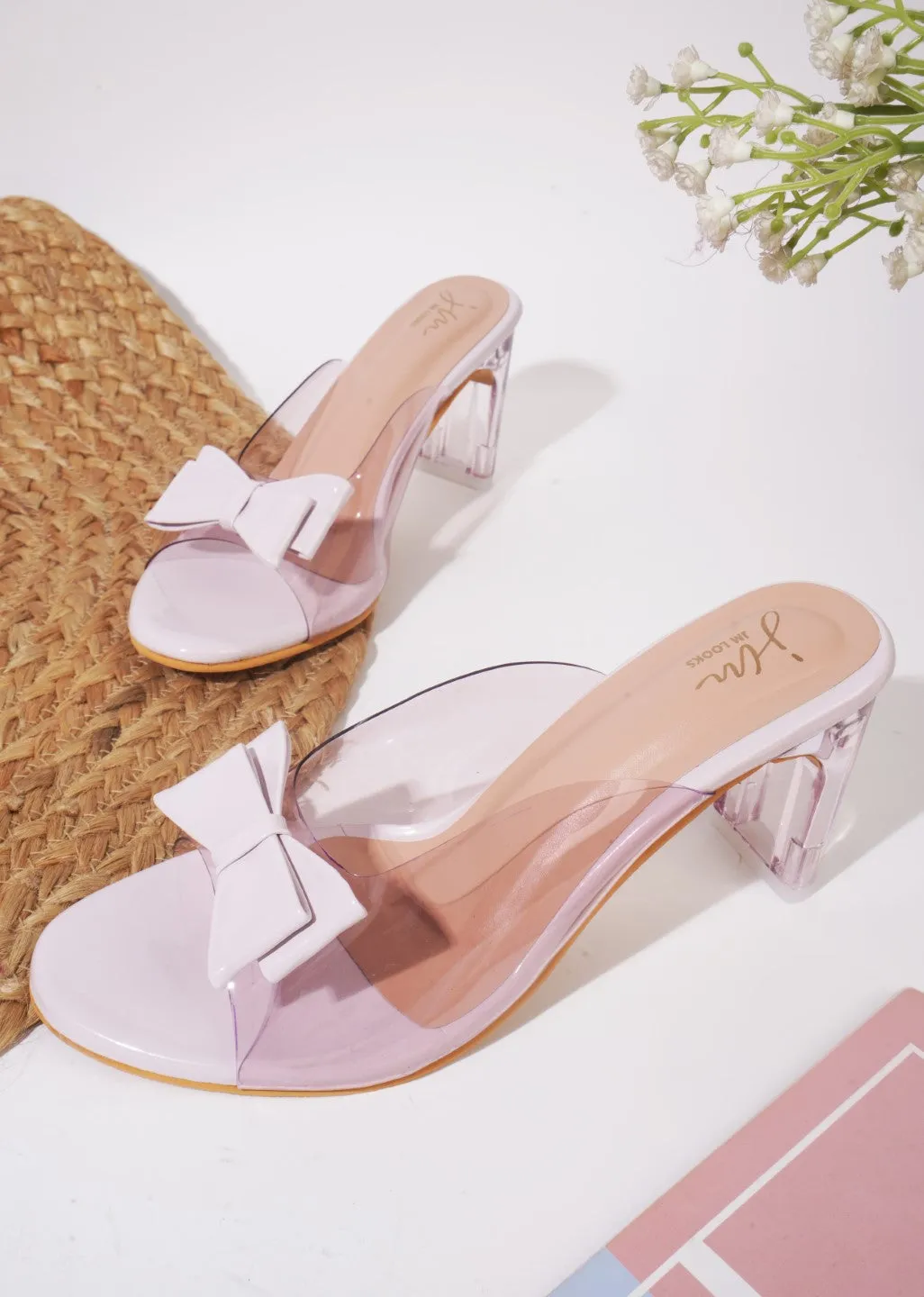 Open-Toe Slip-On Pumps