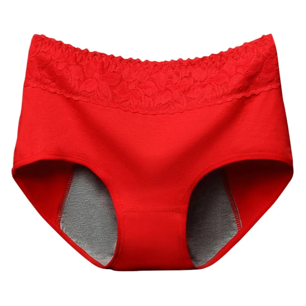 Panties For Menstruation Cotton Menstrual Panties High Waist Leak Proof Women Underwear Physiological Pants