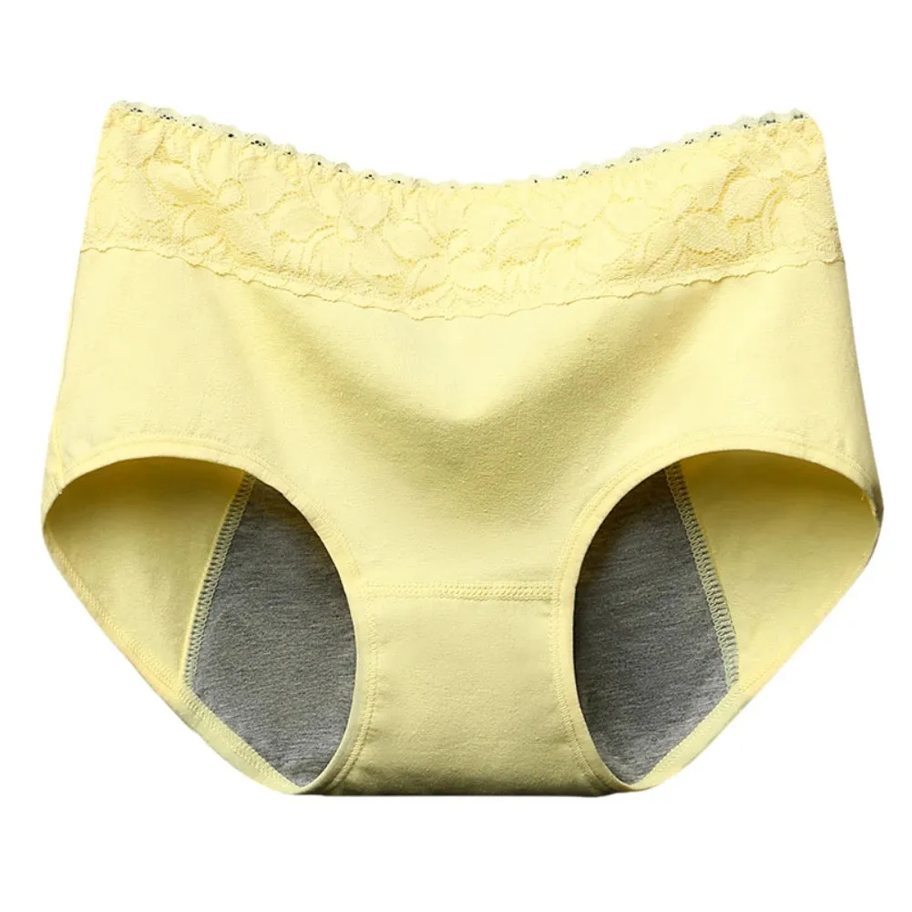 Panties For Menstruation Cotton Menstrual Panties High Waist Leak Proof Women Underwear Physiological Pants