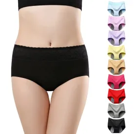 Panties For Menstruation Cotton Menstrual Panties High Waist Leak Proof Women Underwear Physiological Pants