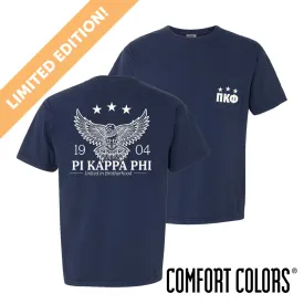 Pi Kapp Comfort Colors Patriotic Eagle Short Sleeve Tee