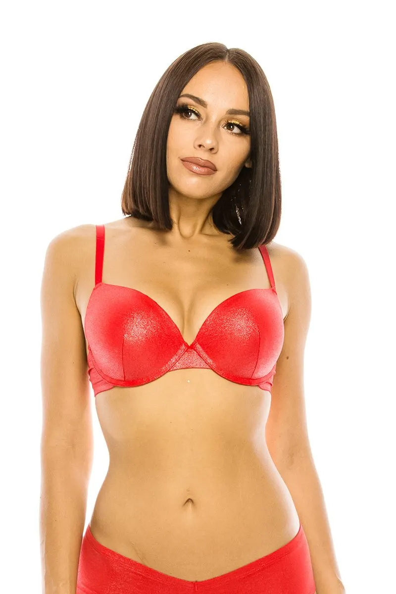 Plunged Bra W/ Underwire