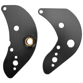 Rear Motor Mount Plates for Triumph Motorcycles - Chopper Style w/ Key Switch Hole - 1963 - 1970 Triumph