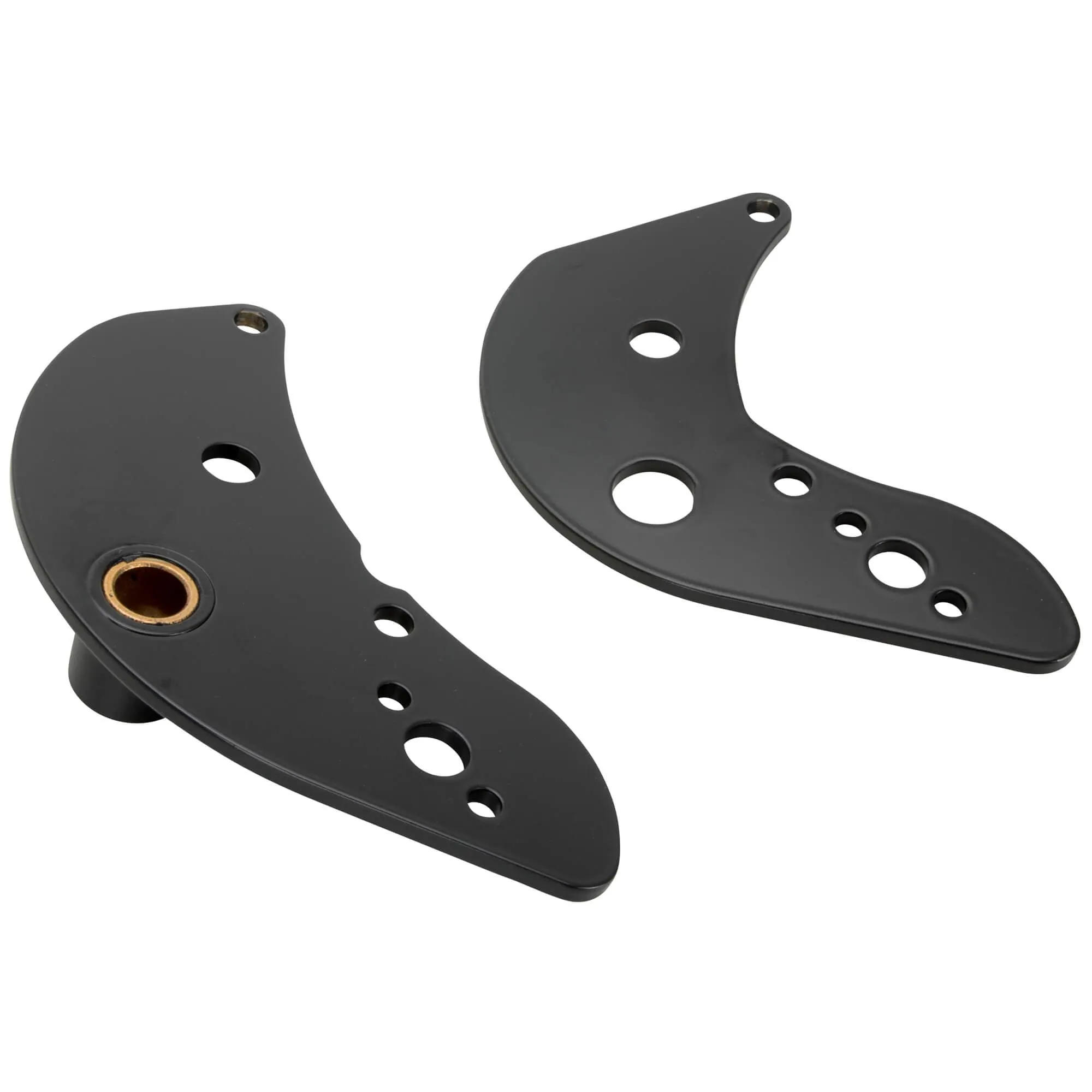 Rear Motor Mount Plates for Triumph Motorcycles - Chopper Style w/ Key Switch Hole - 1963 - 1970 Triumph