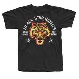 Ride the Tiger Black T-Shirt