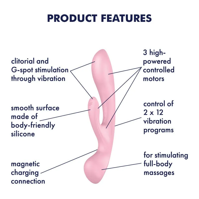 Satisfyer Embrace Me -  USB Rechargeable Rabbit Vibrator