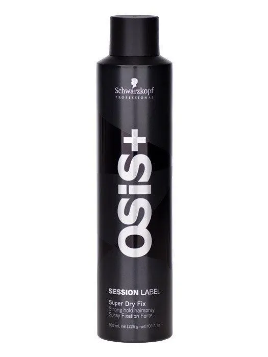 Schwarzkopf Osis  Session Label Dry Fix Strong 300ml