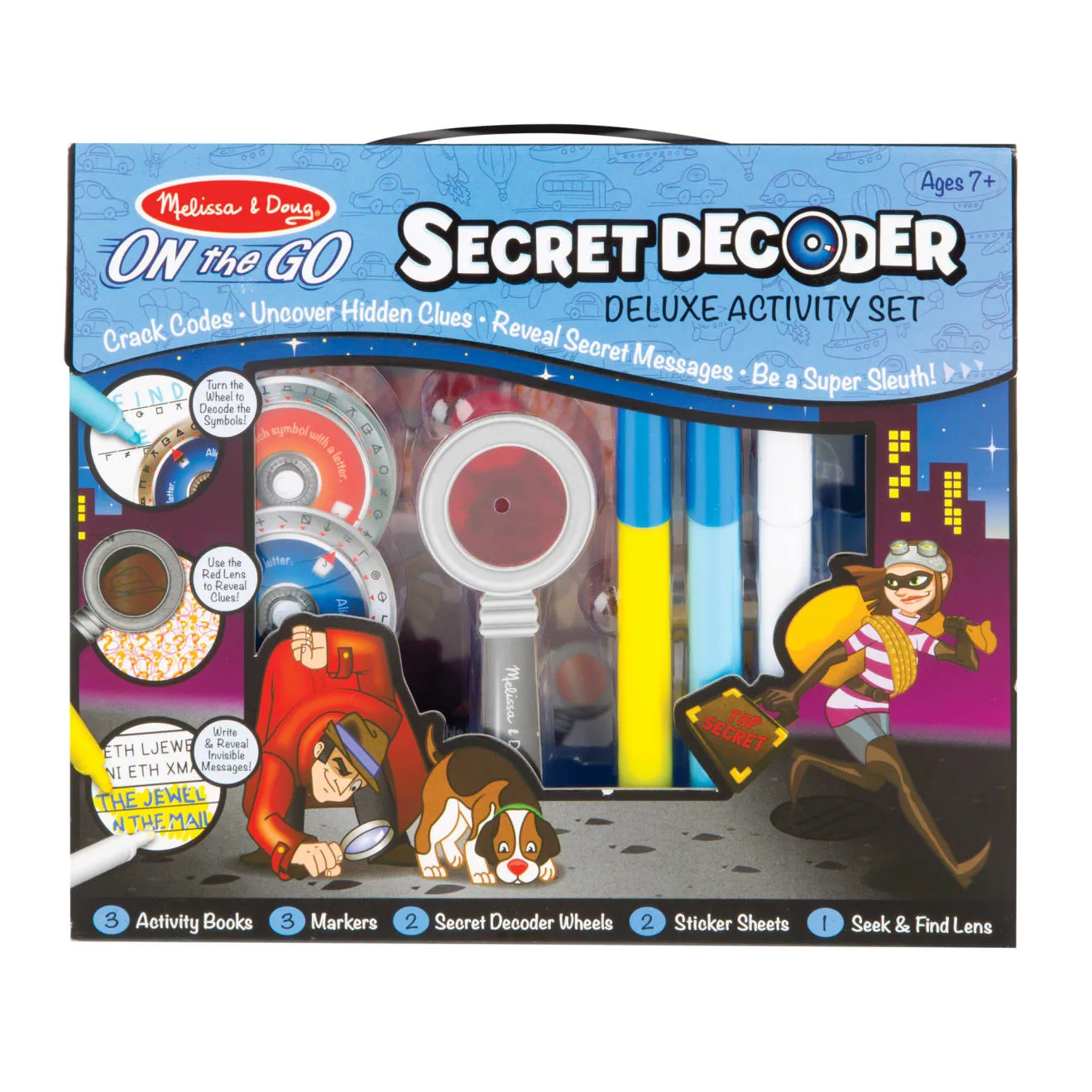 Secret Decoder Deluxe Activity Set - On the Go