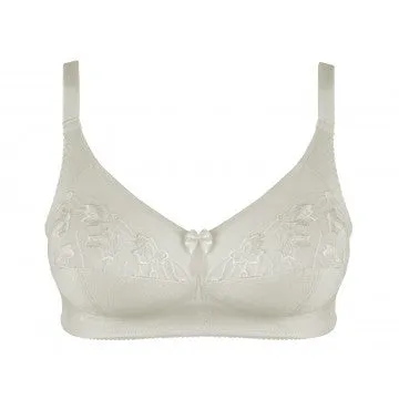 Silhouette Cascade Soft Full Cup Bra White