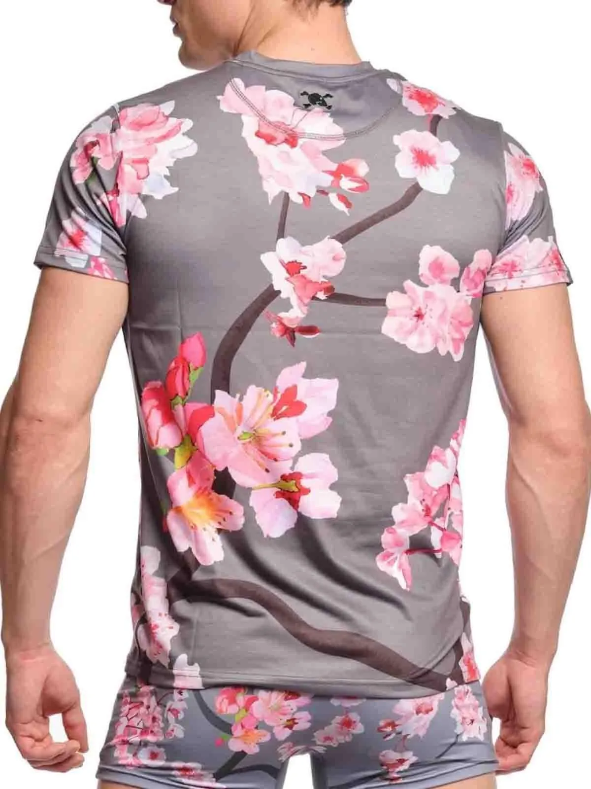 SKULL AND BONES CHERRY BLOSSOM TEE