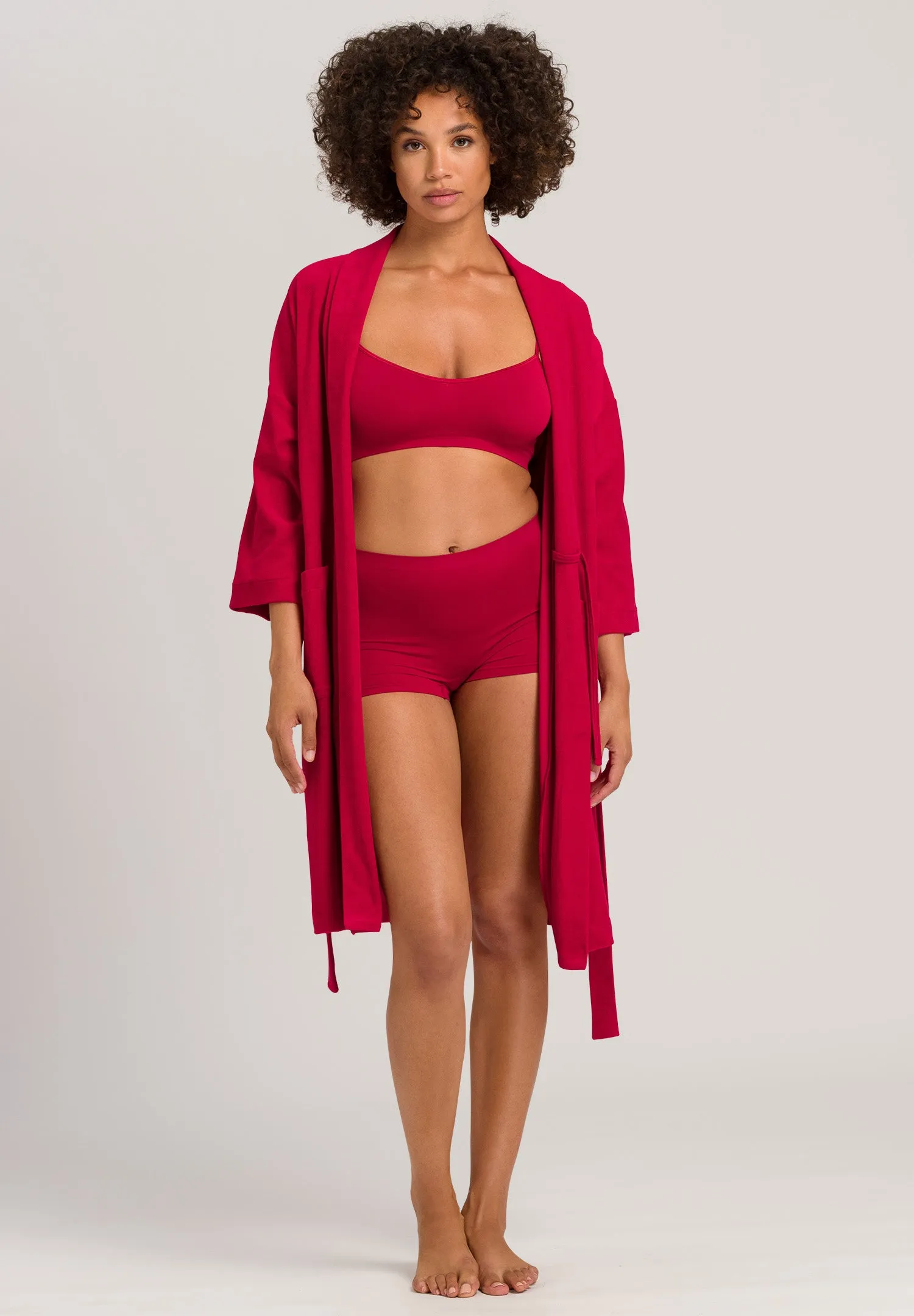 Sleep And Lounge Robe | Garnet Red 77750-2401