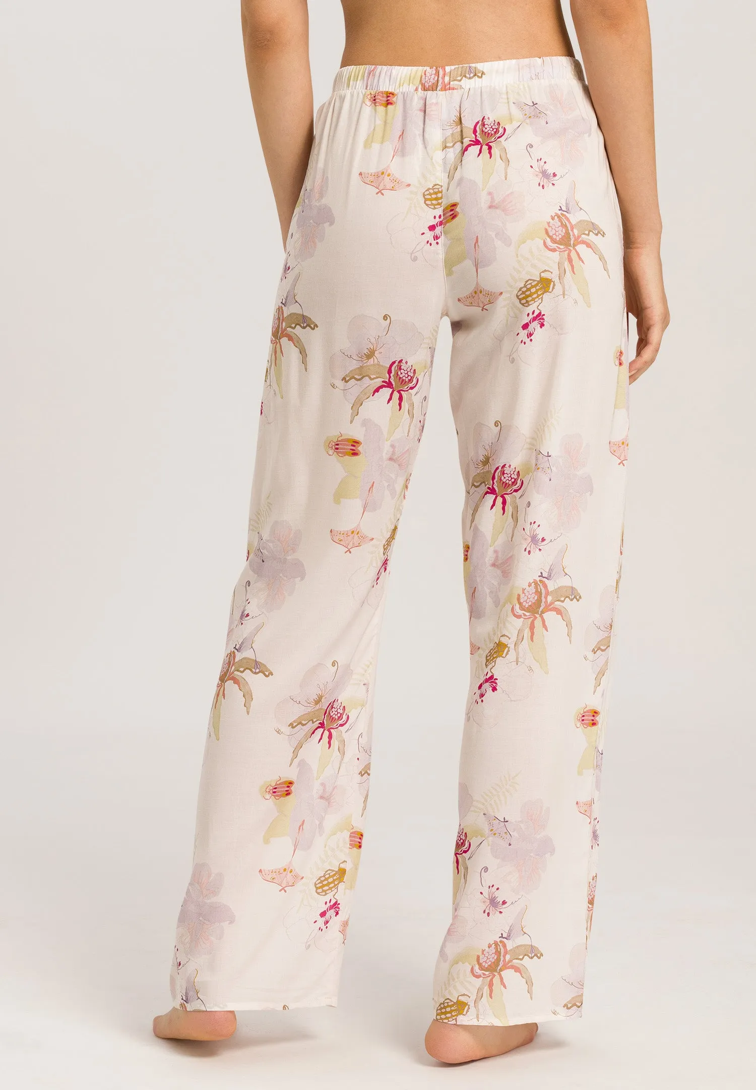 Sleep And Lounge Woven Long Pant | Bustling Garden 77617-2956