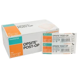 Smith & Nephew 66000708 Opsite Post-Optransparent Waterproof Dressing With Absorbent Pad 6.5cm x 5cm