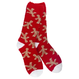 Super Soft Gingerbread Man Socks