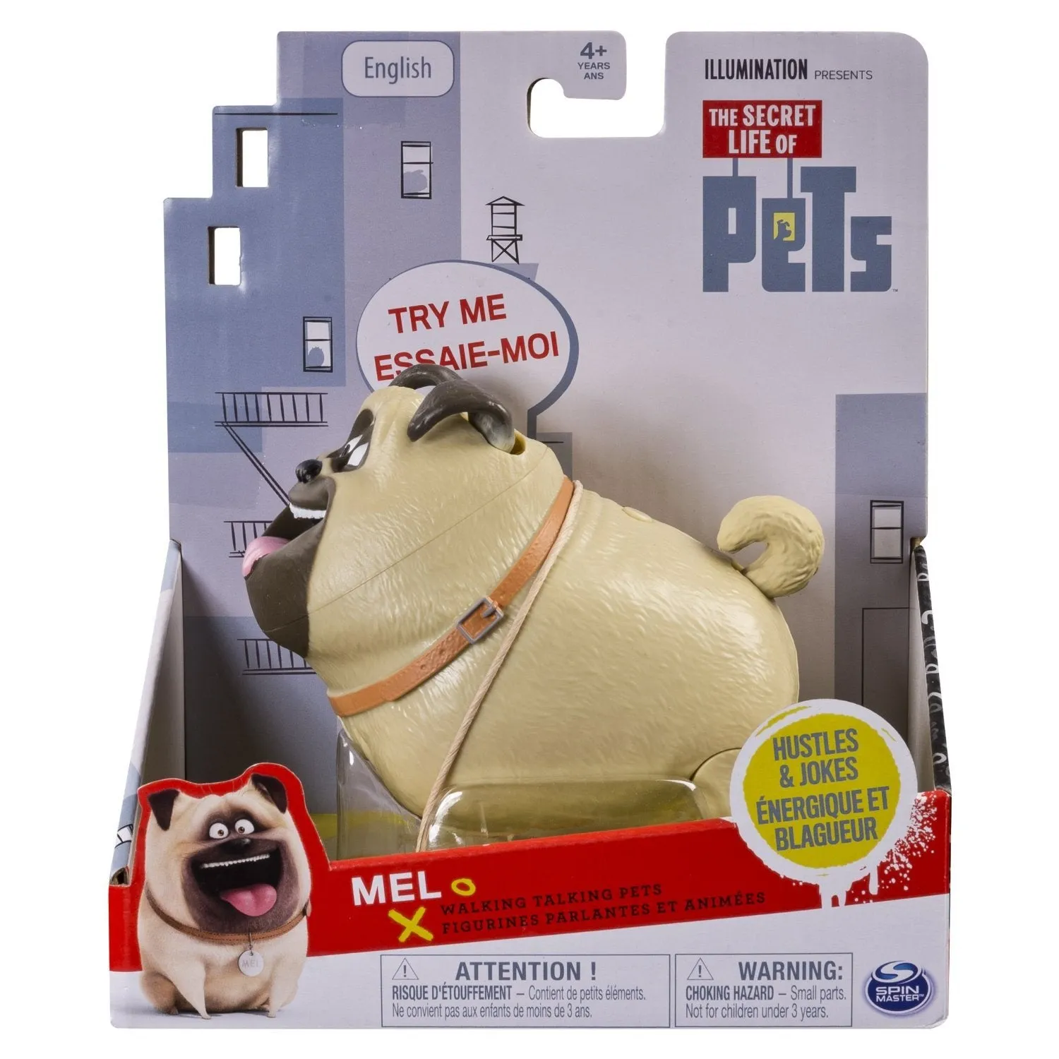 The Secret Life of Pets - Mel Walking Talking Pets Figure