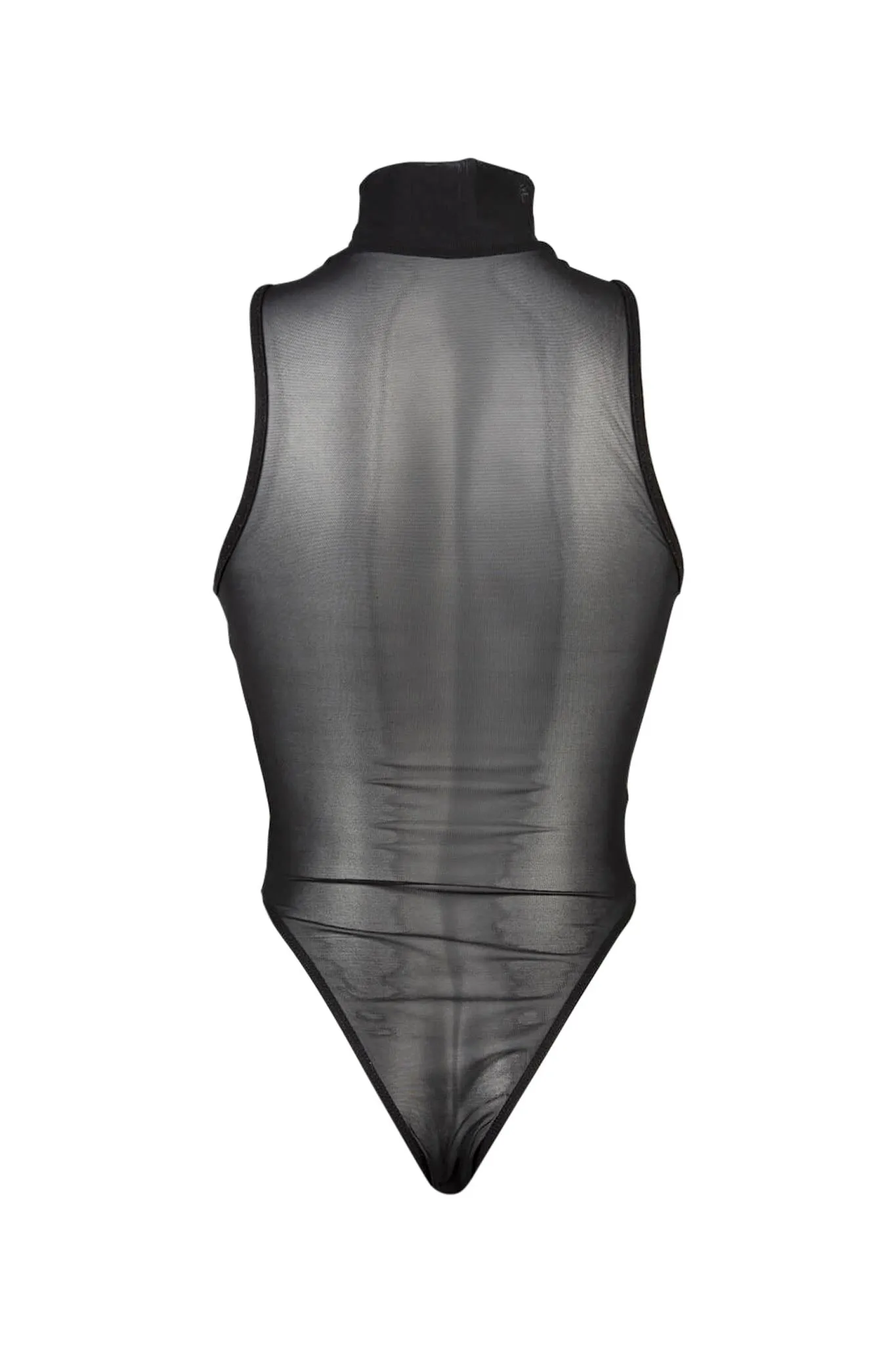 Transparent Sleeveless Bodysuit