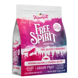 Triumph Free Spirit Grain Free Salmon & Chickpea Recipe Dry Cat Food