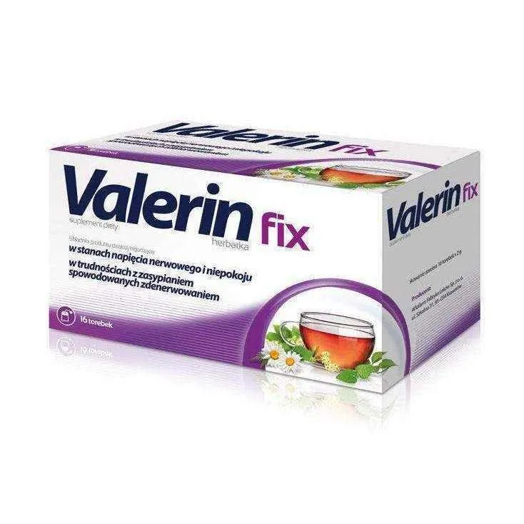 Valerin fix x 16 sachets, how to sleep well, insomnia cures, sleep aids