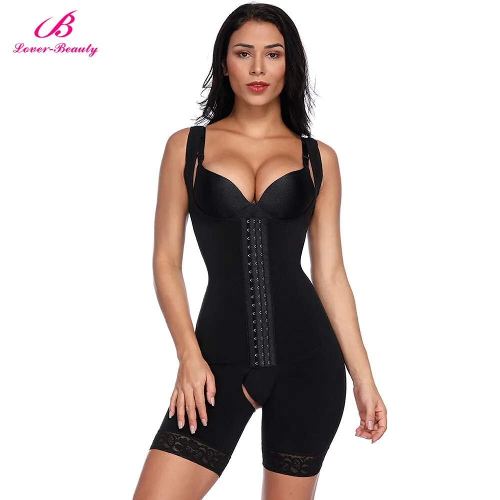 Women Full Body Shaper Seamless Thigh Corset Tummy Control